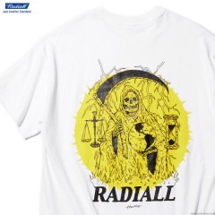 RADIALL HOUR GLASS - CREW NECK T-SHIRT S/S (WHITE)