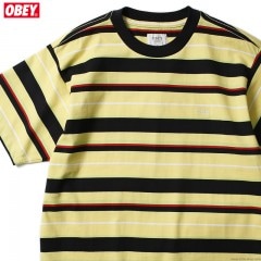 OBEY IDEALS ORGANIC DALE TEE SS (YELLOW MULTI)