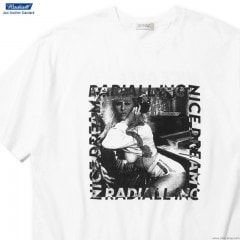 RADIALL NICE DREAM - CREW NECK T-SHIRT S/S (WHITE)