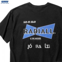 RADIALL BOWTIE - CREW NECK POCKET T-SHIRT S/S (BLACK)