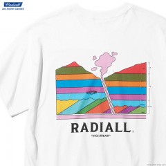 RADIALL MANTLE - CREW NECK T-SHIRT S/S (WHITE)