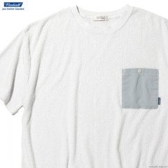 RADIALL BAJA - CREW NECK POCKET T-SHIRT S/S (SNOW WHITE)