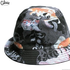 CLUCT KINGYO-REVERSIBLE HAT (BLACK) #04040