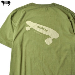 MINOS SKATE TODAY TEE (CITY GREEN) [MNU20-TE01]