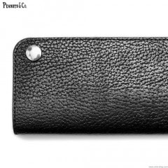 PEANUTS & CO. ORIGINAL LEATHER WALLET - LONG TRACKER WALLET -