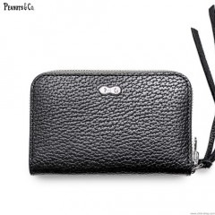 PEANUTS & CO. ORIGINAL LEATHER WALLET - MIDLLE WALLET -