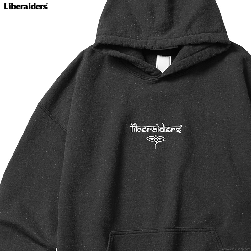 liberaiders プルオーバー CLINK｜LIBERAIDERS WISDOM EYES PULLOVER HOODIE (BLACK) #74302