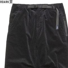 ROARK REVIVAL CORDUROY ST NEW TRAVEL PANTS - RELAX TAPERED (BLACK)