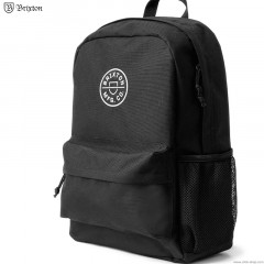 BRIXTON CREST BACKPACK (BLACK/WHITE)