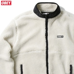 OBEY THIEF SHERPA JACKET (NATURAL)