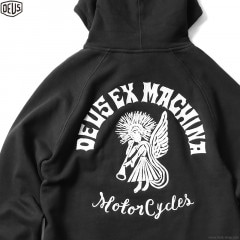 DEUS EX MACHINA DEVIL ADDRESS HOODIE (BLACK)