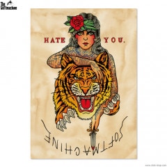 SOFTMACHINE HATE YOU POSTER