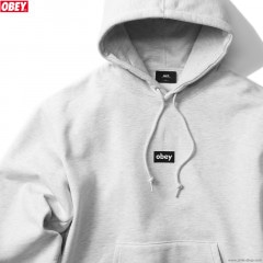 OBEY BOX FIT PREMIUM HOODED FLEECE 