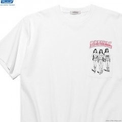 RADIALL BOULEVARD - CREW NECK POCKET T-SHIRT S/S (WHITE)