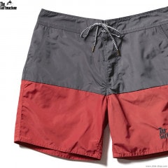 SOFTMACHINE GOD BOARD SHORTS  (CHARCOAL)