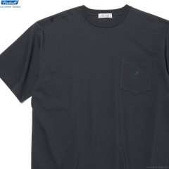 RADIALL ROSE - CREW NECK POCKET T-SHIRT S/S (INK BLACK)