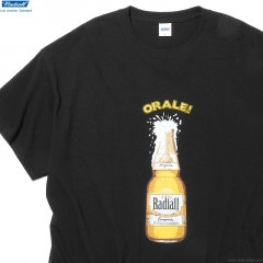 RADIALL ORALE - CREW NECK T-SHIRT S/S (BLACK)