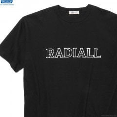 RADIALL OUTLINE - CREW NECK T-SHIRT S/S (BLACK)