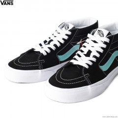 VANS SK8-MID BLACK/WATER (CLASSIC SPORT)