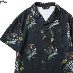 CLUCT LOTUS ORIGINAL PATTERN SHIRTS (BLACK) #04258