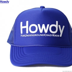 Howdy Logo Mesh Cap (BLUE) [HWD2101-CP01]
