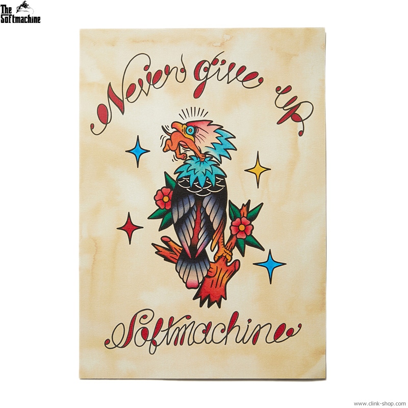 SOFTMACHINE　TATTOO FLASH　3枚セット SOFTMACHINE TATTOO FLASH 3枚セット 【公式通販】