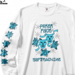 SOFTMACHINE POKER FACE L/S (WHITE)
