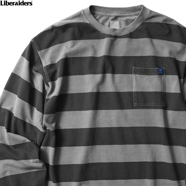 【 Liberaiders®︎ 】　STRIPE LS TEE liberaiders - STRIPE L/S TEE | JAYS