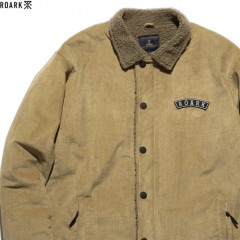ROARK REVIVAL CORDUROY COACHES JACKET (BEIGE)
