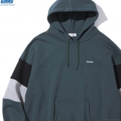 RADIALL FLAGS BOWL - HOODIE SWEATSHIRT L/S (FOREST GREEN)