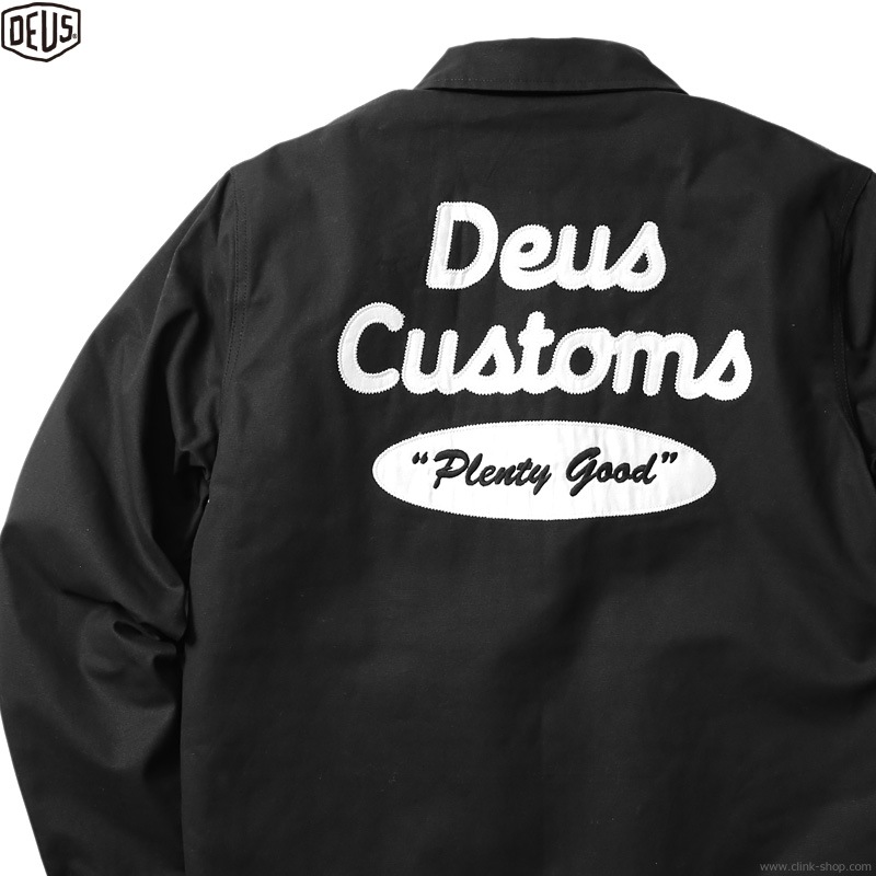 CLINK｜DEUS EX MACHINA PLENTY COACH JACKET (BLACK)｜東京・吉祥寺