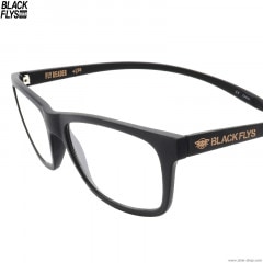 BLACK FLYS FLY READER (READING GLASSES) [M.BLACK/CLEAR]