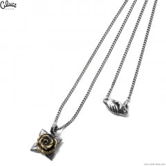 CLUCT ROSE [NECKLACE] (SILVER) #02386