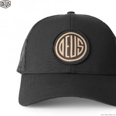 DEUS EX MACHINA WOVEN PILL TRUCKER (BLACK)