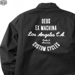 DEUS EX MACHINA FORTITUDE COACH JACKET (BLACK)