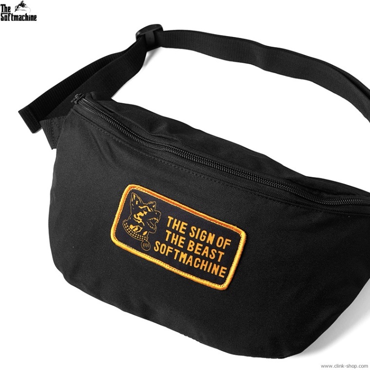 CLINK｜SOFTMACHINE BEAST SIGN WEST BAG (BLACK)｜東京・吉祥寺 