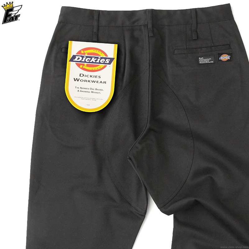 FAT × DICKIES TUFFIES ブラック 黒 CLINK｜F.A.T. × Dickies 