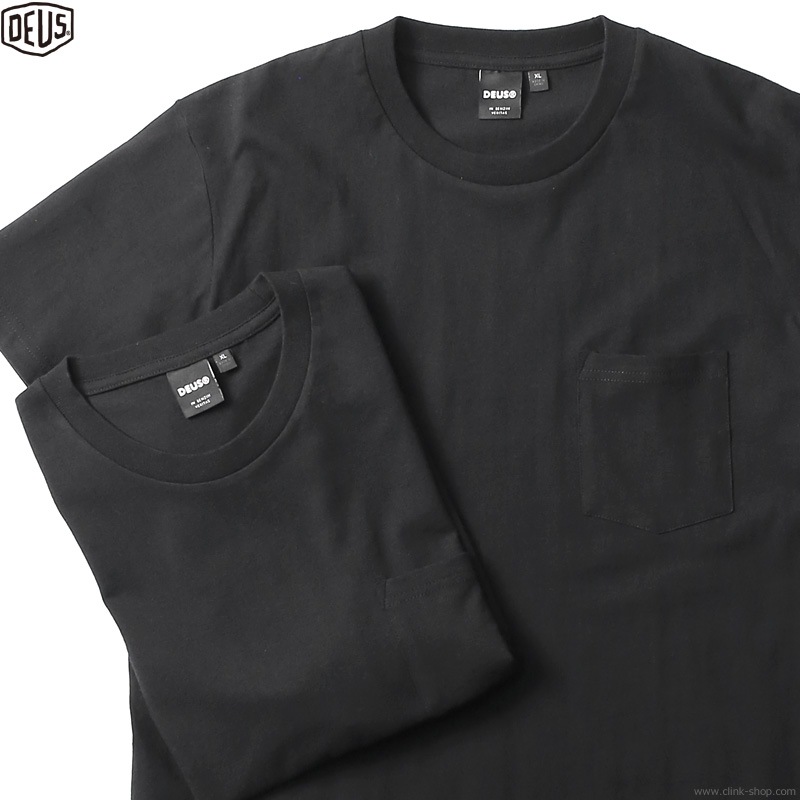 CLINK｜DEUS EX MACHINA 2 PACK TEES (BLACK)｜東京・吉祥寺