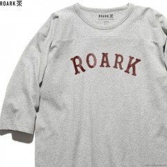 ROARK REVIVAL MEDIEVAL LOGO 3/4 SLEEVE TEE (HEATHER GREY)