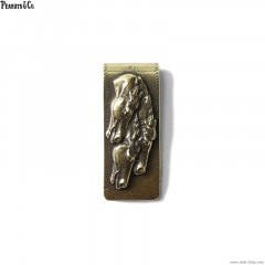 PEANUTS & CO. HORSE MONEY CLIP (BRASS)