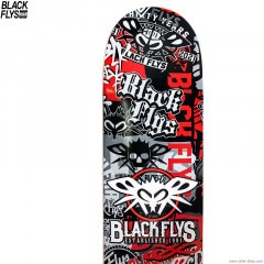 BLACK FLYS 30YEARS SKATE DECK