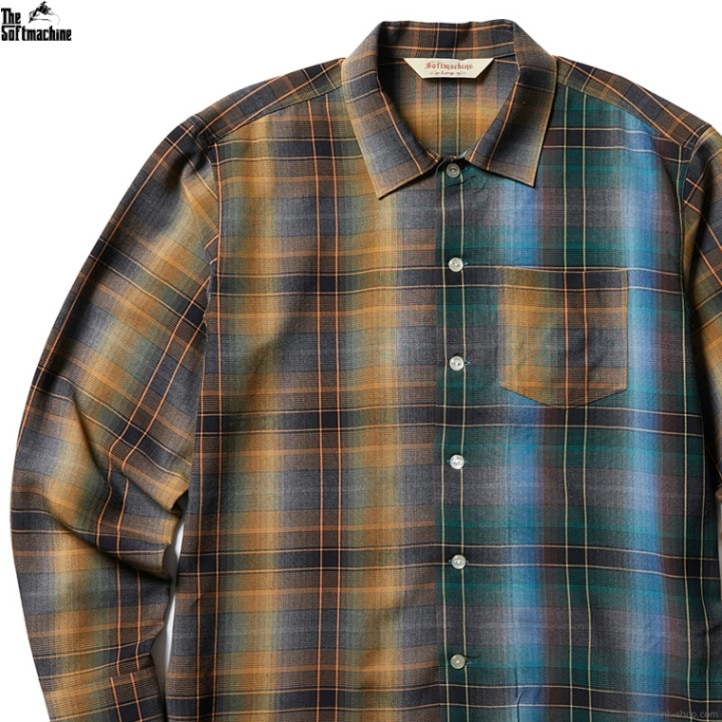 CLINK｜SOFTMACHINE SHADOW SHIRTS L/S (YELLOW)｜東京・吉祥寺