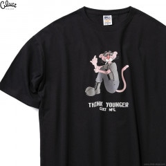 CLUCT THINK YOUNGER [W S/S TEE] (BLACK) #04498
