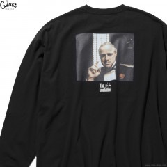 CLUCT  GODFATHER R [L/S TEE] (BLACK) #04455