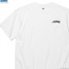 RADIALL SCRIPT - CREW NECK POCKET T-SHIRT S/S (WHITE) [RAD-22SS-SPOT-TEE003]