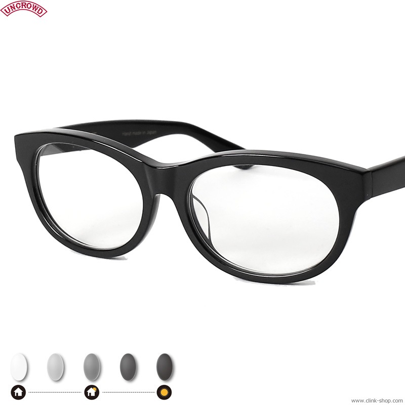 CLINK｜UNCROWD VIOLET -PHOTOCHROMIC SERIES- (BLACK×GRAY調光レンズ