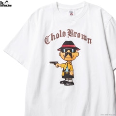 SOFTMACHINE CHOLO BROWN-T (WHITE)