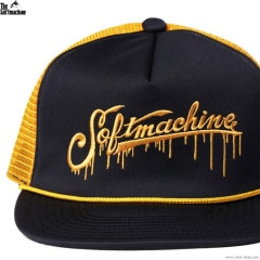 SOFTMACHINE DRIPPING LOGO CAP (YELLOW)