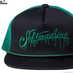 SOFTMACHINE DRIPPING LOGO CAP (GREEN)