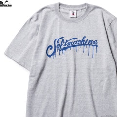 SOFTMACHINE DRIPPING LOGO-T (GRAY)